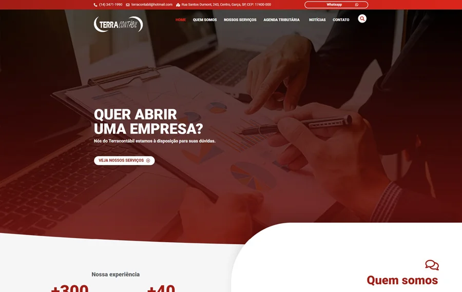 Site Institucional de Assessoria Contábil